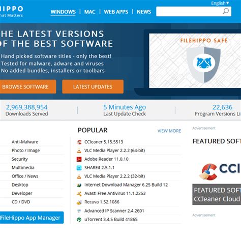 filehippo alternatives  similar websites  apps alternativetonet