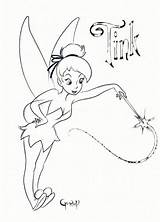 Tinkerbell Coloring Pages Sketch Printable Fairy Kids Drawings Adult Deviantart sketch template