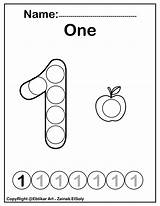 Coloring Pages 123 Printable Kids Dot Marker Worksheets Numbers Print Set Count Apples Activity Choose Board sketch template