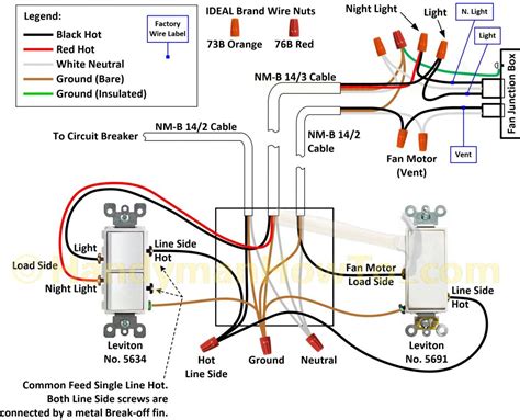 wiring diagram ceiling fan light switching   windows max wireworks