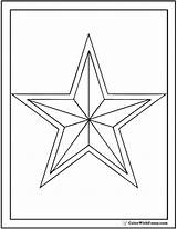 Star Coloring Pages Sheets Printable Double Colorwithfuzzy Pdf sketch template