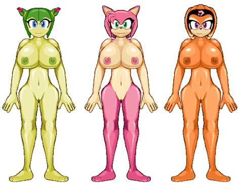 Rule 34 Amy Rose Animated Cosmo The Seedrian Pixel Art