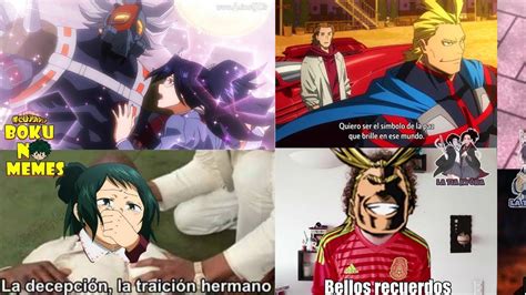 memes boku no hero academia temporada 3 capitulo 20 youtube