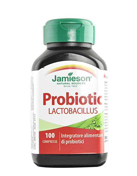 probiotic lactobacillus  jamieson  tablets