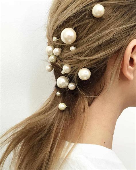 grandmothers pearl hair accessories