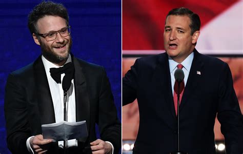 seth rogen responded to president cruz s criticism of ted