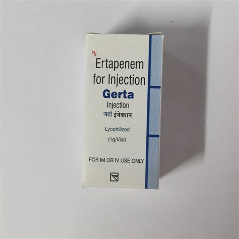 Injection Gerta 1gm Inj At Best Price In Hyderabad Id 23928759562