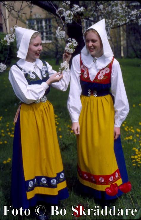 Swedish National Costume Kingdom Of Sweden Fashion Costumes