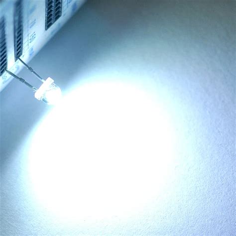 pcs straw hat mm white led light emitting diode super bright light  mcd highlighted