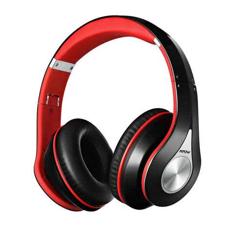 mpow  ear bluetooth headphones  noise cancelling stereo foldable headband ergonomic