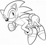 Coloring Sonic Underground Pages Popular sketch template