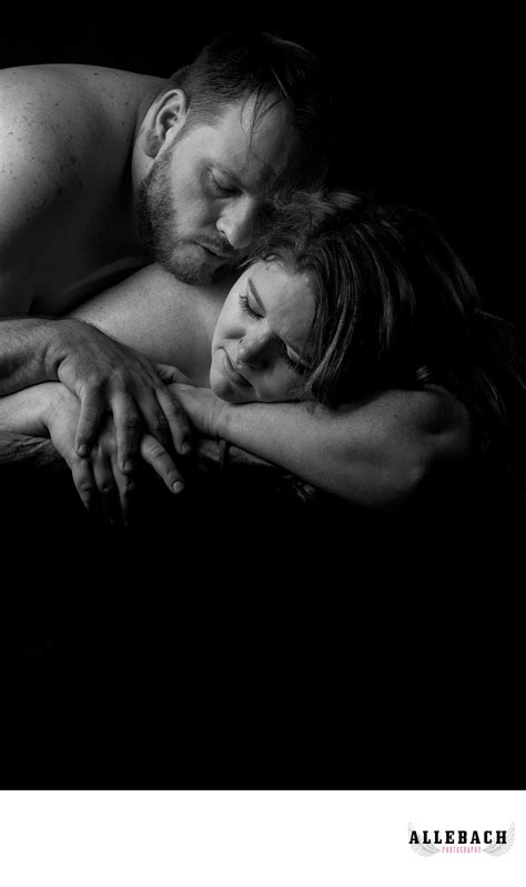 black and white couples boudoir photographers book