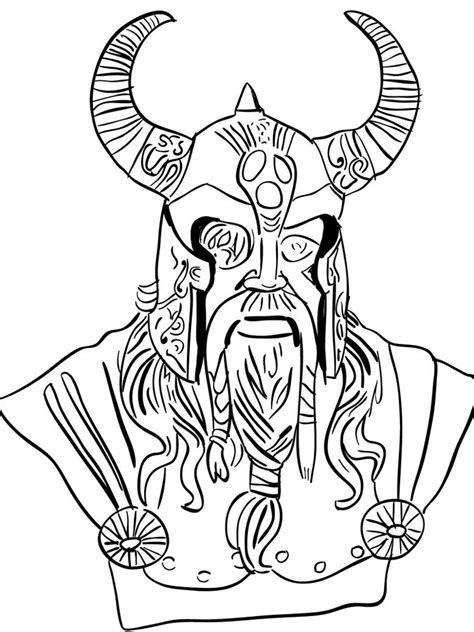 viking coloring pages  printable viking coloring pages