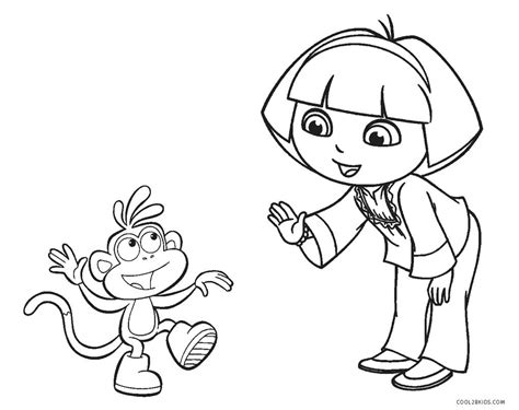 nick jr dora coloring pages   goodimgco