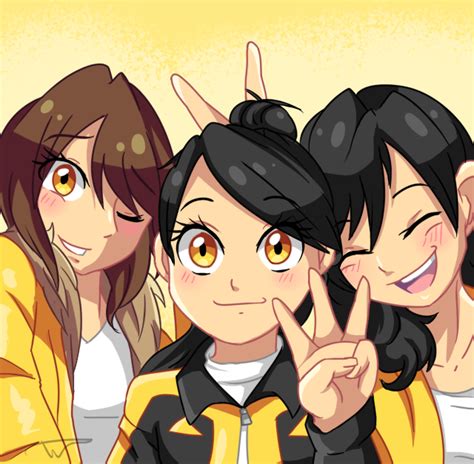 Three Sentai Yellow By Hikarunomiraiw On Deviantart