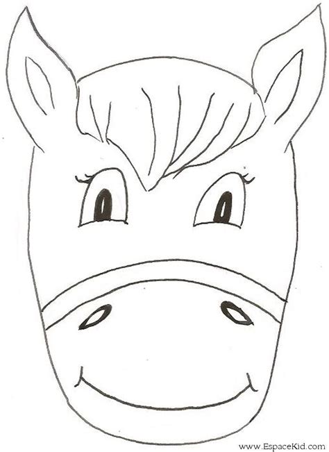 donkey mask animales libros de tela patrones de tela