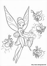 Tinkerbell Tinker Everfreecoloring sketch template