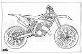 Ktm Coloring Bike Pages Drawing Colouring Enduro Adult Childrencoloring Motos sketch template