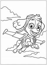 Paw Patrol Coloring Kids Pages Color Characters Beautiful sketch template