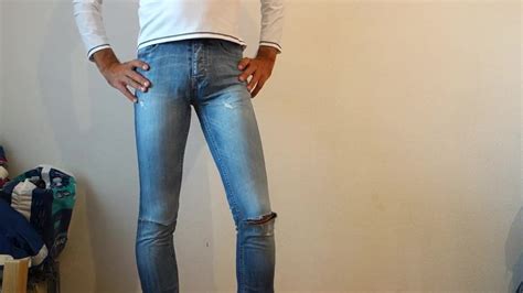Crossdresser In Tight Ripped Skinny Jeans Free Gay Porn 7d De