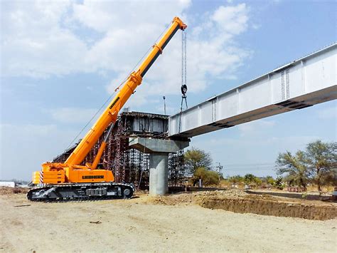 india receives   liebherr telescopic boom crawler crane crane network news