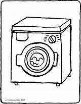 Machine Washing Drawing Coloring Cleaner Vacuum Getdrawings Pages Paintingvalley Getcolorings sketch template