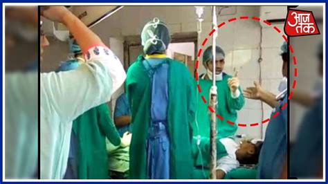 caught on camera doctors fight in operation theatre causing newborn s