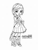 Jadedragonne Dragonne Cutie Sarahcreations Digi sketch template