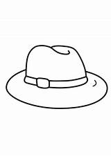 Fedora Clipartmag sketch template