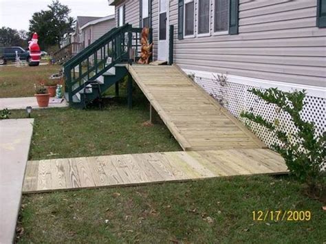 wheelchair ramps  mobile home bing images porch  ramp wheelchair ramp wheelchair
