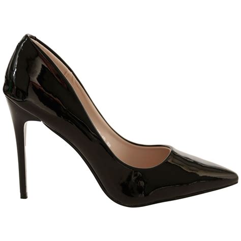 Danita Womens Stilettos High Heels Pointed Toe Court Shoes Ladies Pumps
