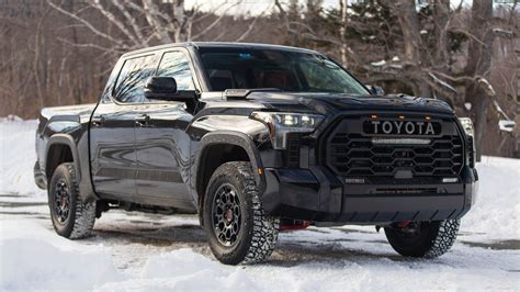 toyota tundra trd pro review  aggro hybrid pickup