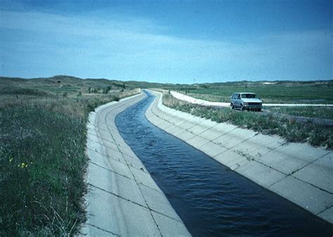 Picture of irrigation canal