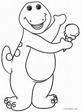 Barney Coloring Pages Printable Dinosaur Kids Cool2bkids Print Colouring Christmas Toddlers sketch template