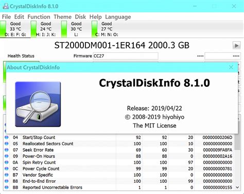 crystal disk info  update  solved windows  forums