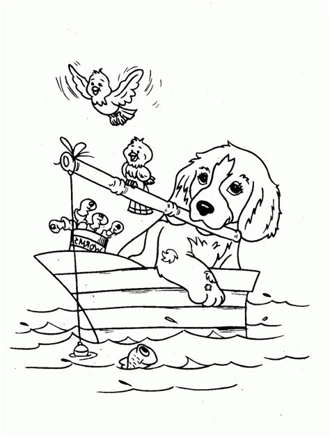 doge dog page coloring pages