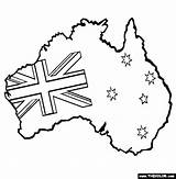 Australian Flag Map Australia Coloring Kids Pages Clip Online Colouring Apostles Colors Clipart Happy Computer Aussie Site Find Pdf Coloringhome sketch template