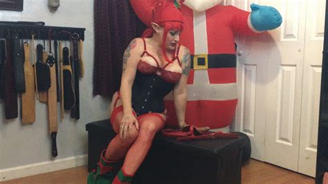 bdsm fetishes femdomme and films christmas elf anal fan