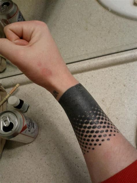 34 Incredible Solid Band Tattoos