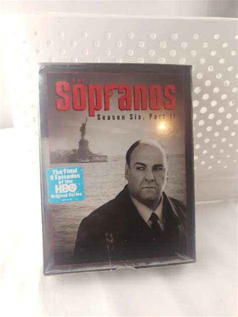The Sopranos Tv Series Complete 6th Sixth Final Season 6 Six Part Dvd