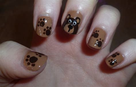 coleyyyful  beauty fashion blog   create teddy bear nails