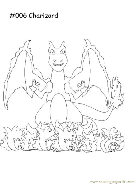 coloring pages charizard cartoons pokemon  printable coloring