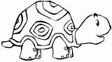Tortoise Coloring Pages Galapagos Getcolorings sketch template