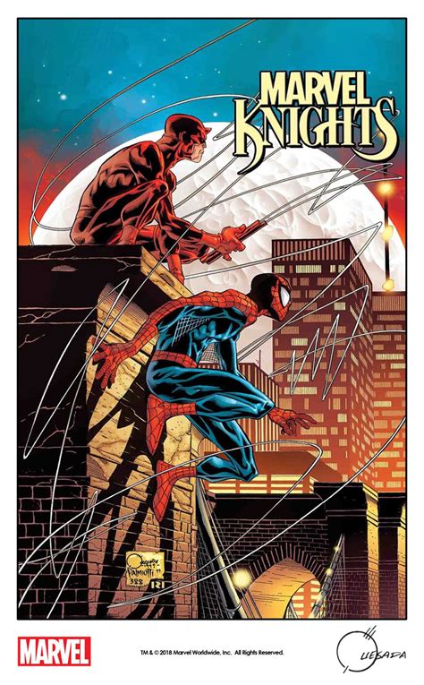 Spiderman And Daredevil Comic