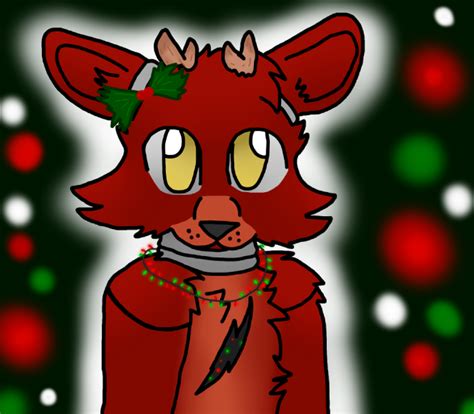 Christmas Foxy Fnaf By Scurryy On Deviantart