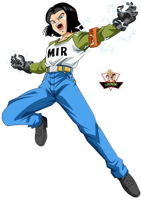 android 17 dragon ball super by lucario strike on