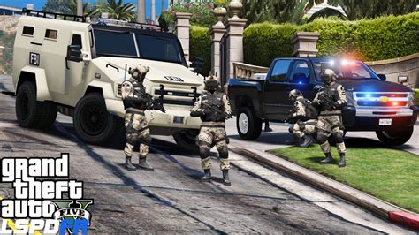 Gta 5 Lspdfr Police Mod 362 Fbi Hostage Rescue Team Saving Hostages