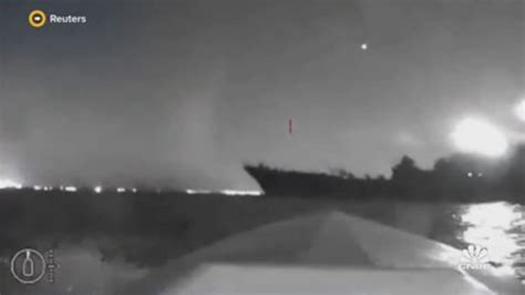 ukraine sea drone footage august