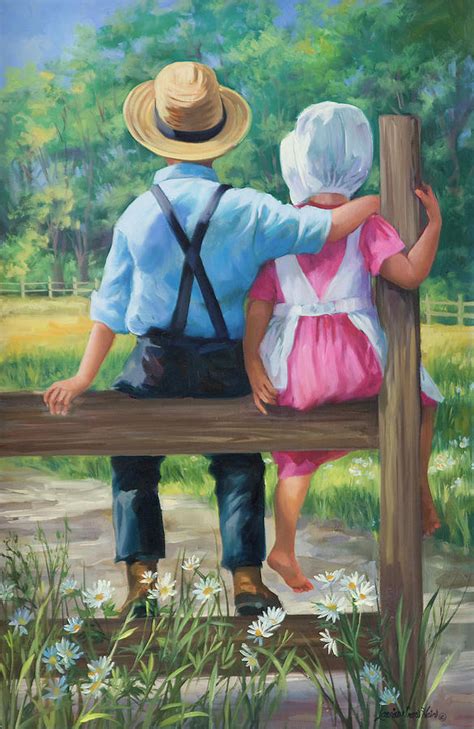 First Love Painting By Laurie Snow Hein Fine Art America