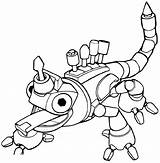 Coloring Dinotrux Pages Printable Character Kids Educativeprintable Mermaid sketch template